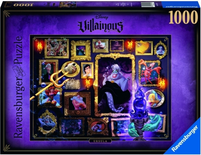 Ravensburger puzzle Villainous: Ursula 1000 dílků