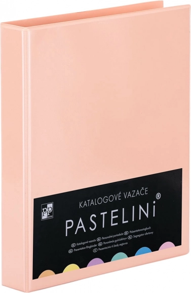 Katalogový vazač A4 PASTELINI meruňková
