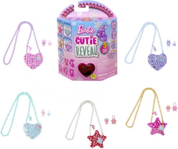Barbie Cutie Reveal plyšová kabelka
