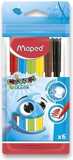 Sada fixů MAPED Color'Peps Ocean 6 ks
