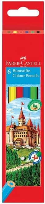 Pastelky FABER-CASTELL, sada 6 barev