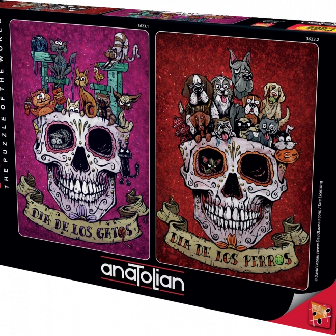 Puzzle halloween 2×500 dílků ANATOLIAN