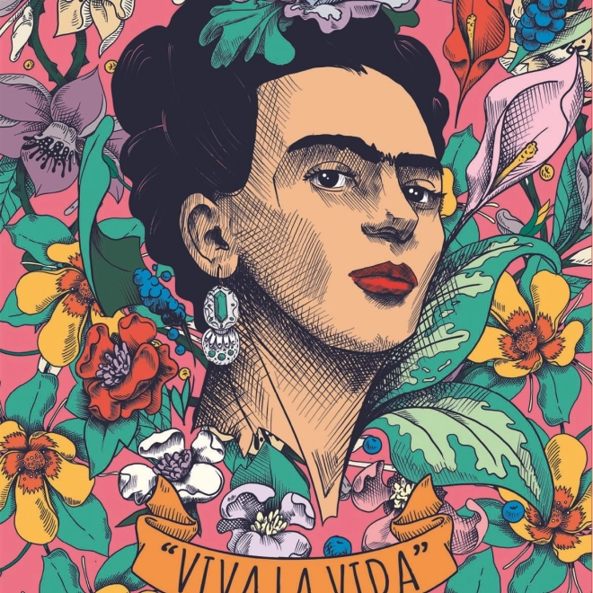 Educa puzzle Frida Kahlo: Viva la vida 500 dílků