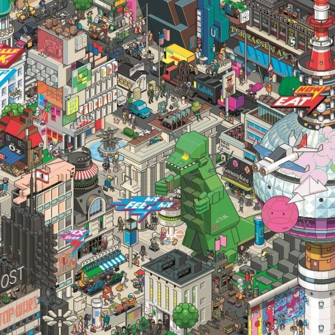 Puzzle 1000 prvků Berlin Quest