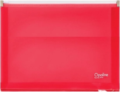 Obálka se zipem růžová A5 Opaline