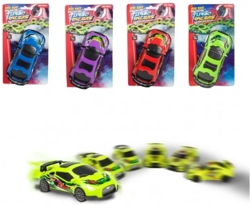 Driftovací autíčko na setrvačník 17 cm – plastové závodní auto pro děti