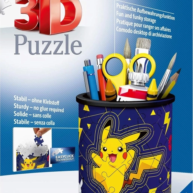 Ravensburger 3D puzzle Pokémon – stojánek na tužky (54 dílků)