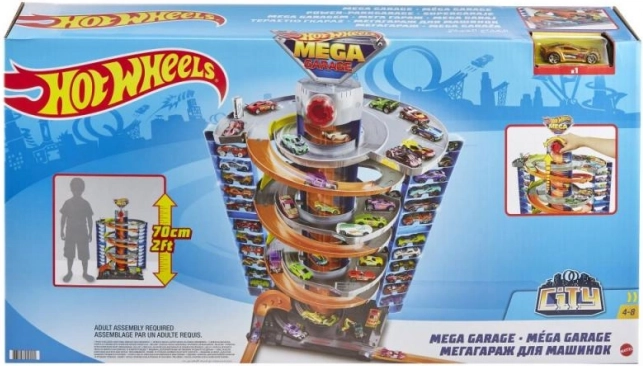 HW CITY VYLEPŠENÁ MEGA GARÁŽ