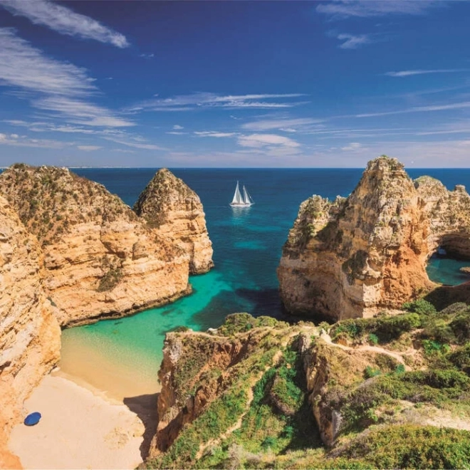 Puzzle 1000 dílků Zátoka Algarve CLEMENTONI