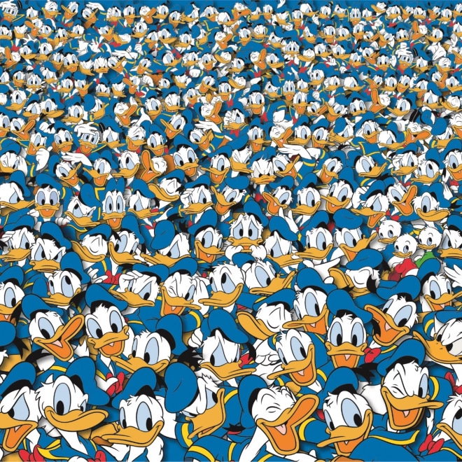 Clementoni puzzle Impossible Kačer Donald 1000 dílků