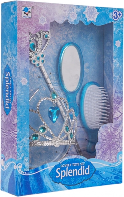 Modrý set malé princezny