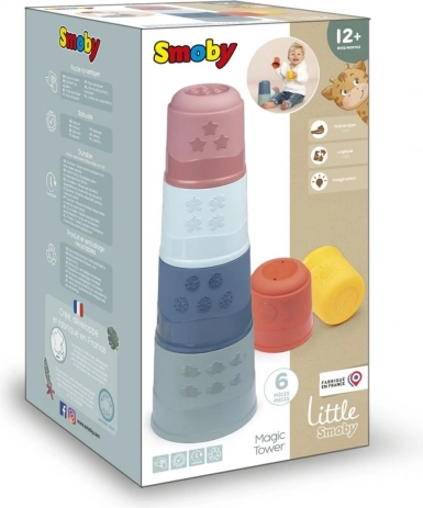 stohovací věž LITTLE SMOBY – magická pyramida pro děti