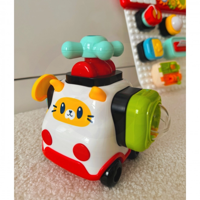 Montessori konstruktérské auto kočička