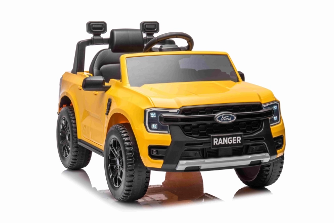Dětské elektrické auto Ford Ranger Lift Žluté