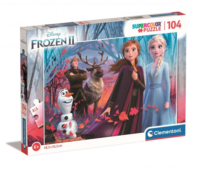 CLEMENTONI Puzzle Ledové království 2, 104 dílků