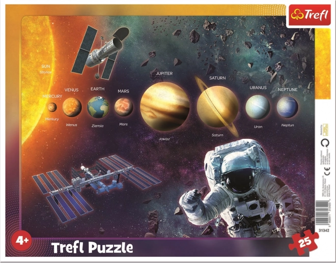 Puzzle Sluneční soustava 25 dílků