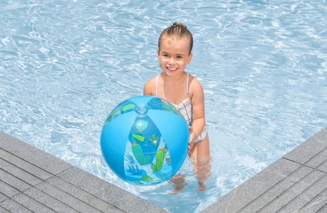 Barevný nafukovací plážový míč Bestway Groove 'n Splash 51 cm ovoce