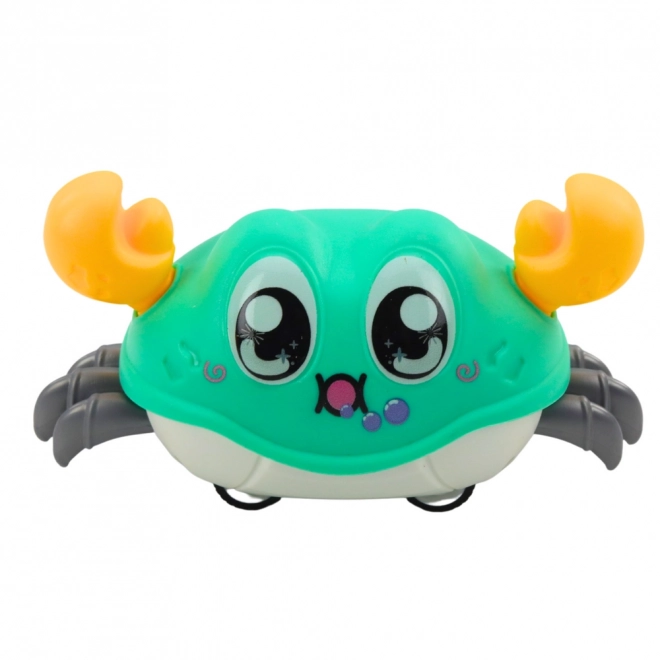 Interaktivní jezdící krab s natahovacím mechanismem