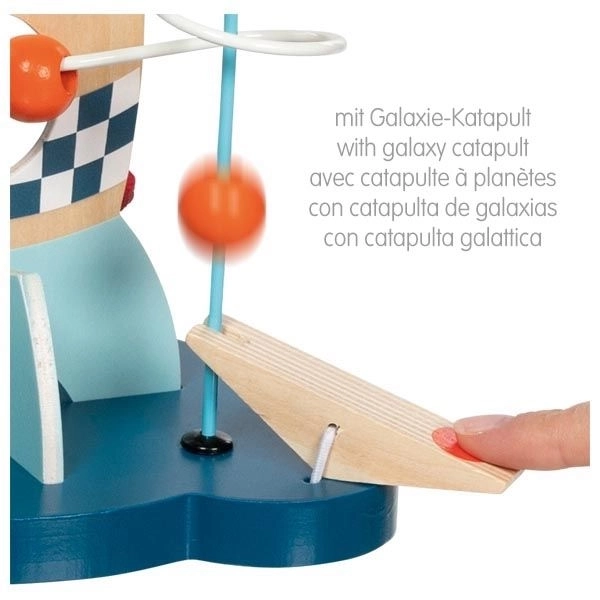 Lelin Toys lesní korálkové bludiště