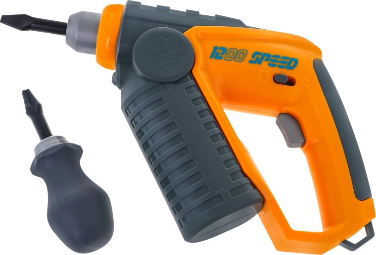 Dětská vrtačka–šroubovák pro montáž i hru