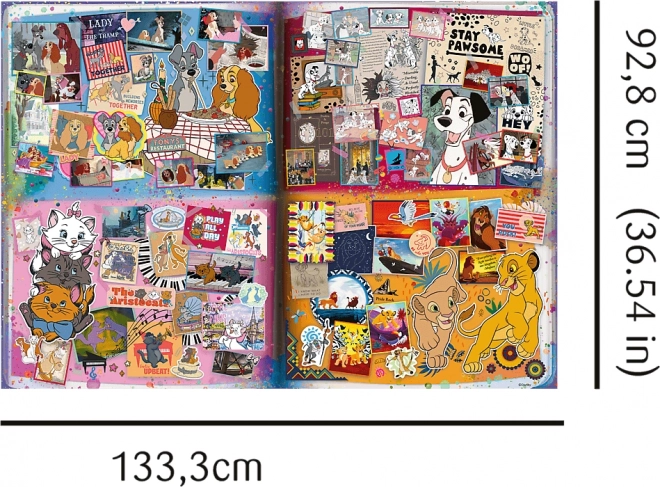 Velká kniha Disney puzzle 6000 dílků