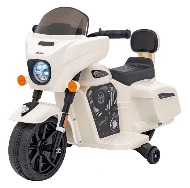 Chopper INDIAN vozidlo – Bílé