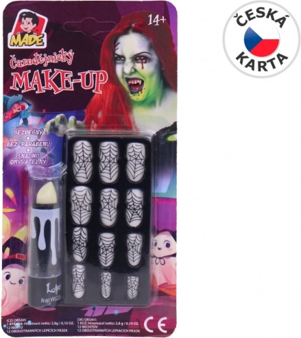 Halloweenská rtěnka – doplněk na párty a karneval