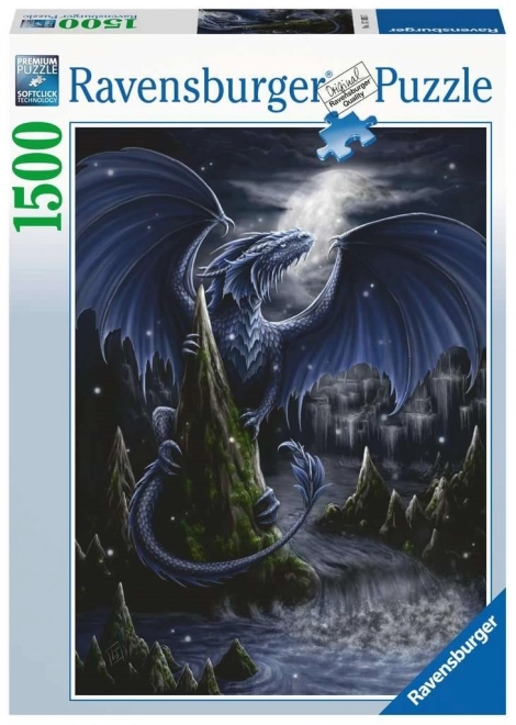Puzzle 1500 dílků Černý drak Ravensburger