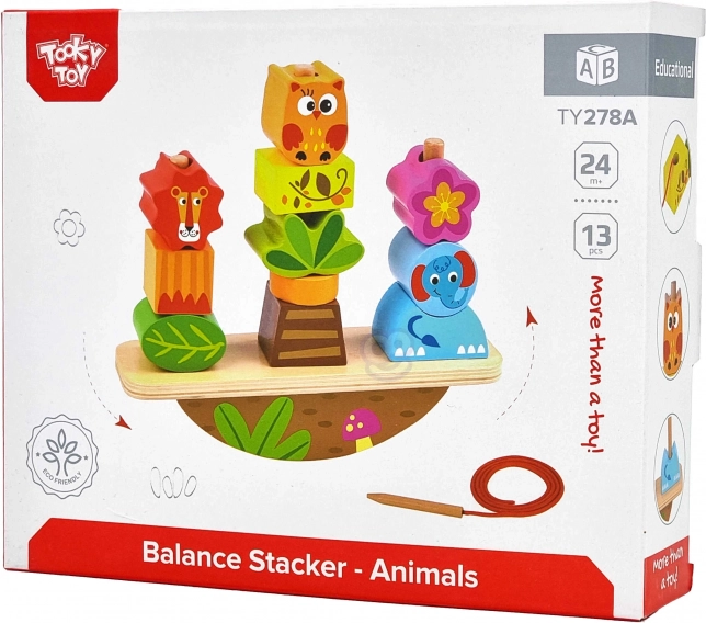 Tooky Toy Balancující zvířátka