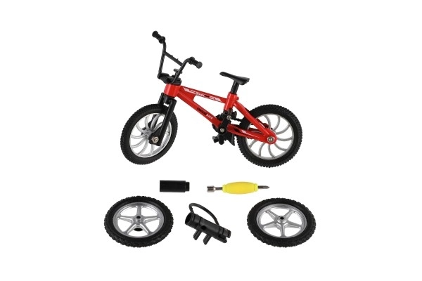 Kolo prstové šroubovací 10cm plast 3 barvy na kartě 17x21x4cm