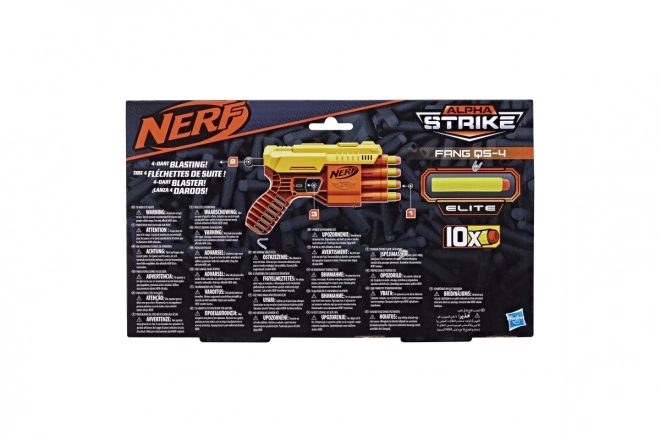 NERF Alpha strike fang QS4 Geel