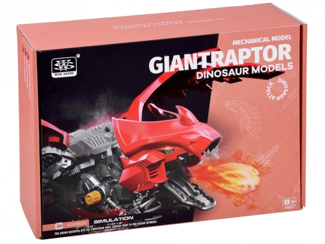 Pohyblivý model dinosaurus Velociraptor