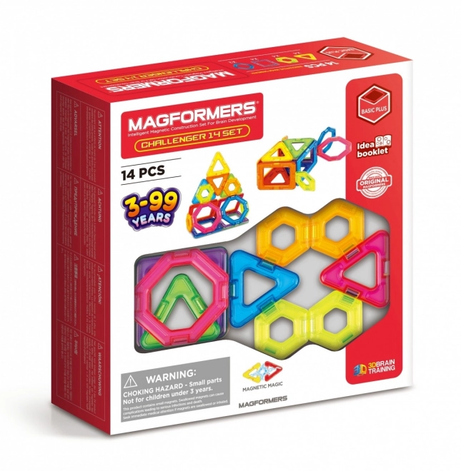 Magnetické kostky Challenger 14 kusů
