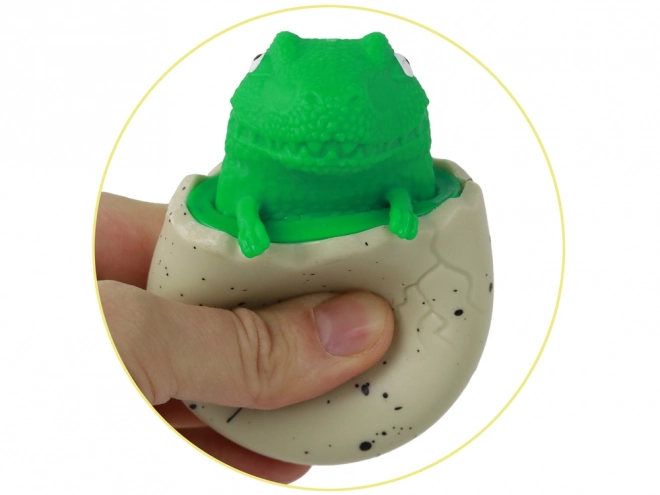 Antistresová hračka dinosaurus v vejci Squishy
