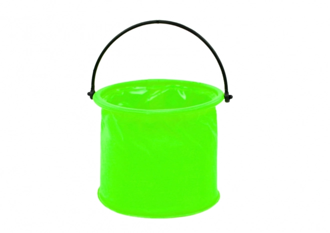 Skládací multifunkční kbelík PVC zelený