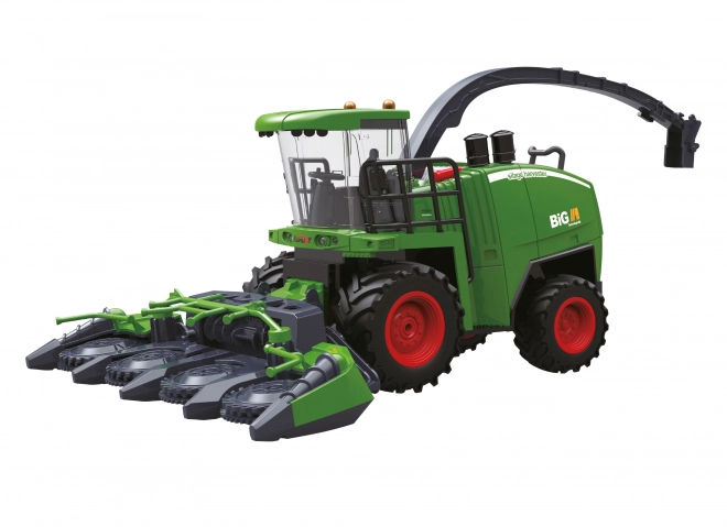 Kouřící RC kombajn na dálkové ovládání 28 cm