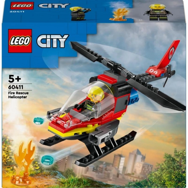 LEGO® City 60411 Hasičský záchranný vrtulník