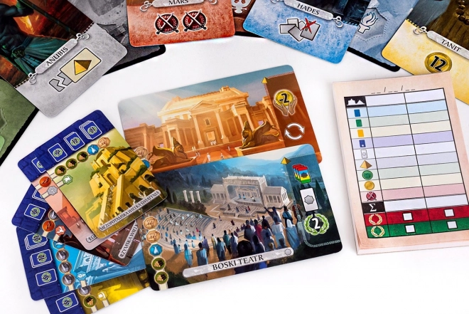 Hra 7 Wonders of the World duel - Pantheon