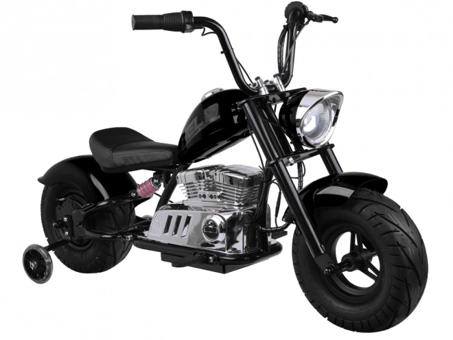 Elektrický motocykl Chopper pro děti – Černá