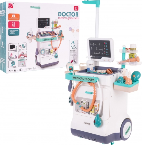 Interaktivní doktorské vozítko pro děti 3+