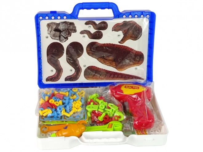 3D stavební bloky DIY Dinosauři