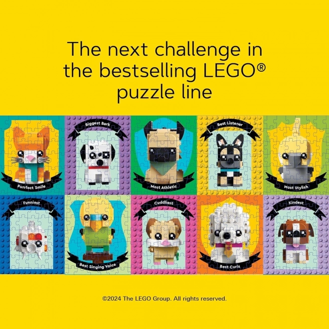Puzzle LEGO Zvířecí Kamarádi 1000 Dílů