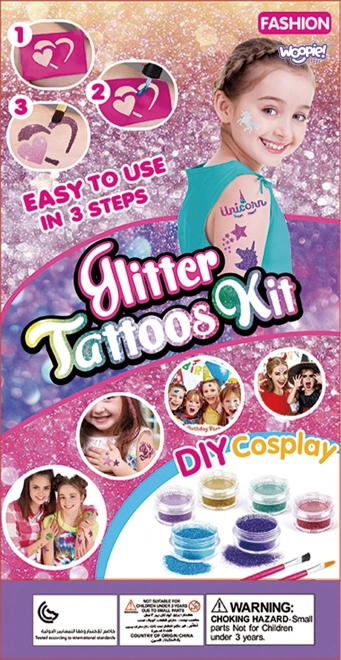 Woopie Art&Fun XXL sada na výrobu tetování