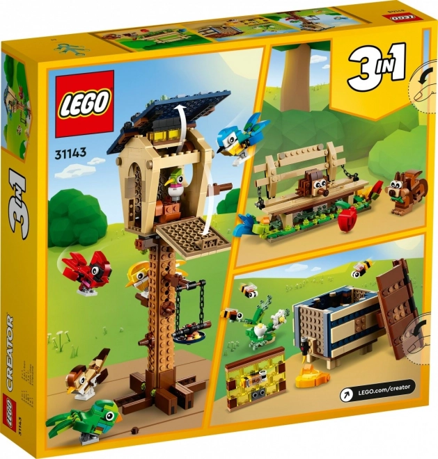 LEGO Creator 31143 Budka pro ptáky 3 v 1