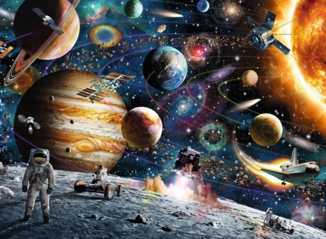 RAVENSBURGER Puzzle Vesmír XXL 150 dílků