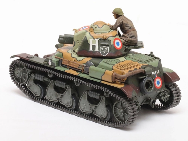 Model plastového francouzského lehkého tanku Renault R35