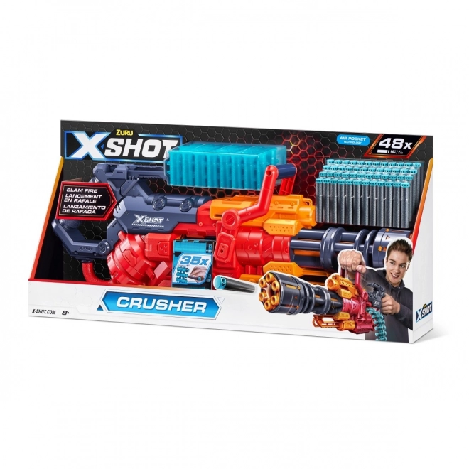 Wyrzutnia X-Shot Crusher s 48 pěnovými náboji