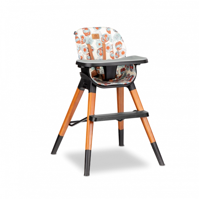 LIONELO Jídelní židlička Mona Flower 4v1