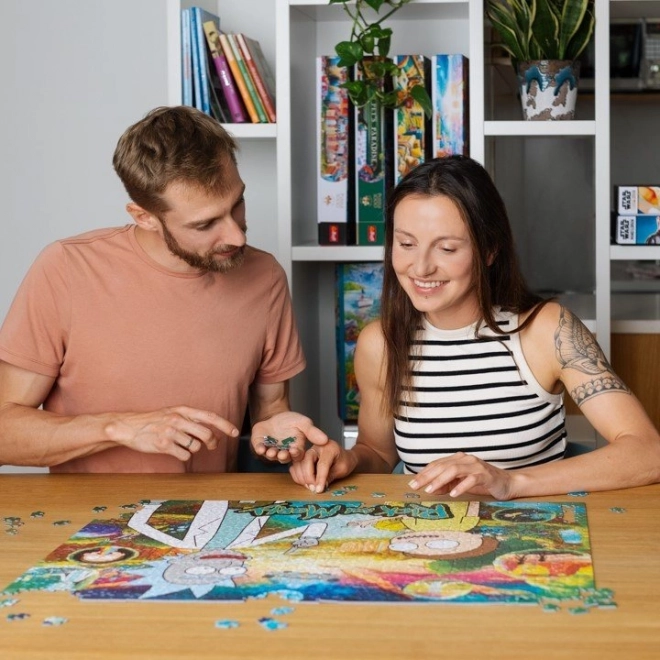 Trefl Puzzle 1000 dílků Rick a Morty