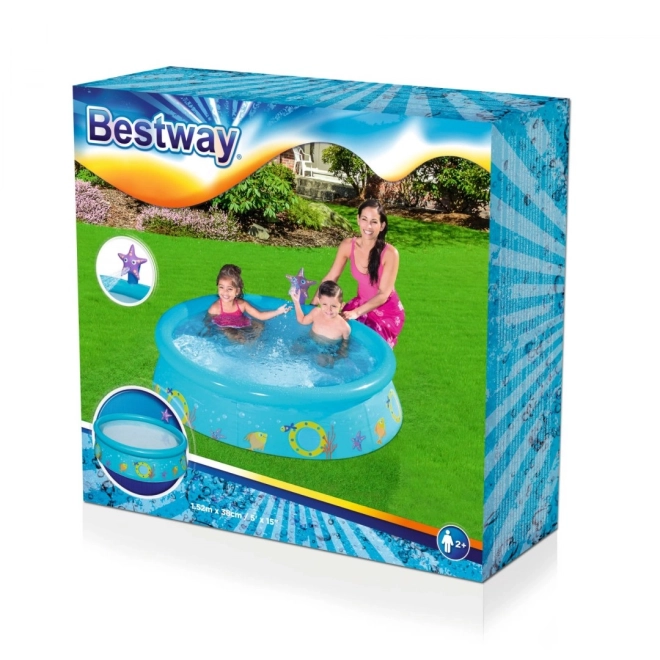 Dětský bazén 152 x 38 cm Bestway – Mořský svět